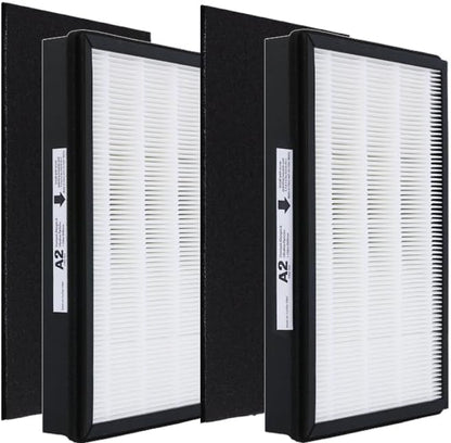 A2 True HEPA Replacement Filter, Compatible by WOCASE