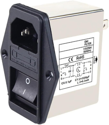 IEC Power Filter, Inlet Power Socket, IEC Socket Power Filter - Image 6