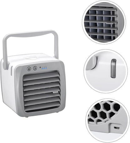 GLEAVI 1pc Portable Usb Air Conditioner Fan Mini Desktop Air Cooler - Image 3