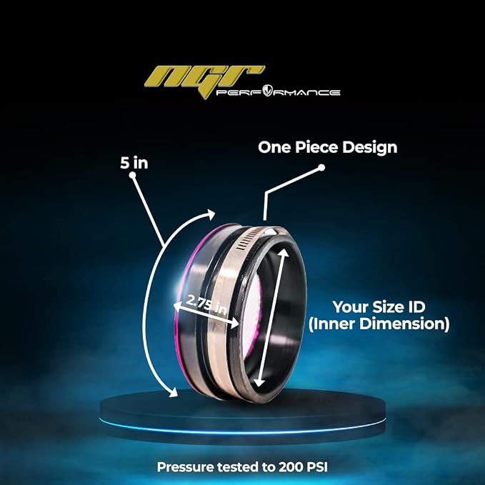 NGR Turbo Filter fits 3 inch and 2.5 inch w/included Sleeve | Universal Turbo - Image 6