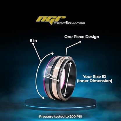 NGR Turbo Filter fits 3 inch and 2.5 inch w/included Sleeve | Universal Turbo - Image 6