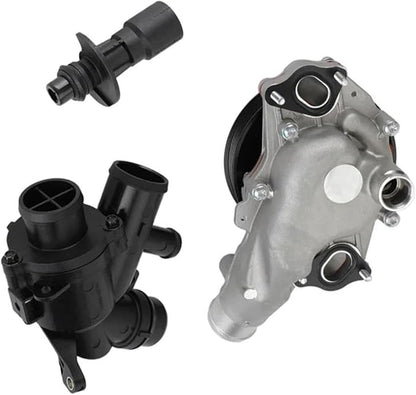 Complete Water Pump Kit with Thermostat Bolts Gaskets - Image 2