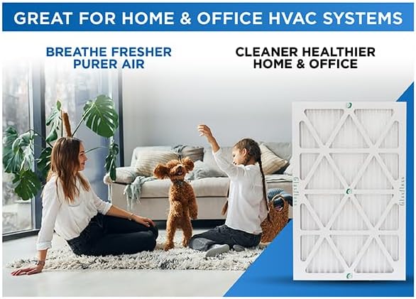 Glasfloss 20x25x1 MERV 10 Pleated Air Filters Box of 6. Actual Size: 19-1/2 x - Image 6