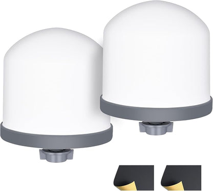 2Pack Replacement Ceramic Dome Water Filter 0.2 to 0.5 micron by YKMGON