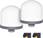 2Pack Replacement Ceramic Dome Water Filter 0.2 to 0.5 micron by YKMGON