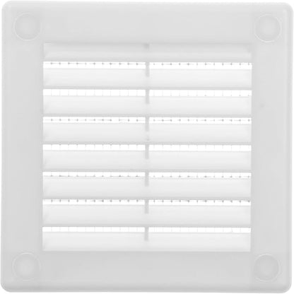 Vent Systems 3" x 3" White Plastic Soffit Vent Cover - Image 6