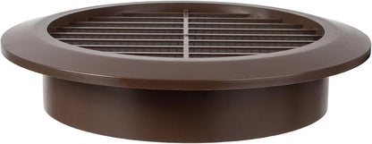 Brown 4" Inch Round Ventilation Grille - Image 7