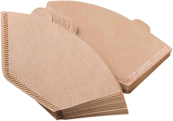 Luxshiny 200pcs Unbleached Disposable Coffee Filters by Luxshiny