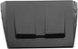 Gloss Black Hood Vent Cover Air Intake Decorative Trim Compatible by Unknown