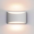 Aipsun Aluminum Modern Indoor LED Wall Sconce Interior Wall Lights 1 Pack Hardwired Up and Down Wall Mount Light for Living Room Bedroom Hallway Corridor Warm White 3000K(with G9 Bulbs)