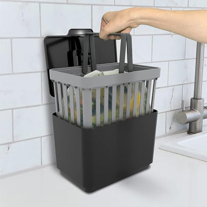 Glad Compost Bin for Kitchen, 1.5 Gallon | Plastic Container - Image 5