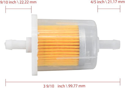 5/16" Inline Fuel Filter 12581-43012 Diesel Gasoline Fuel Filter 12581-43010 - Image 2