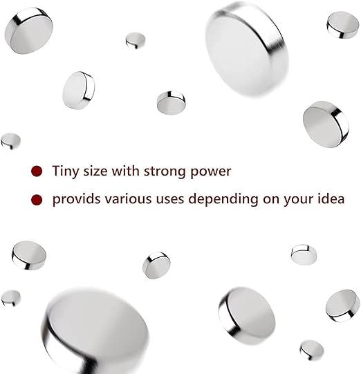 rhinocats 60Pcs Small Magnets, Mini Variety Magnets - Image 6