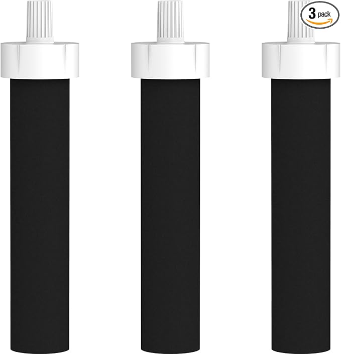 GLACIER FRESH Water Bottle Filters, Replacement by GLACIERFRESH