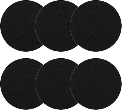 Kitchen Compost Bin Charcoal Filter 7.25 Inch Diameter Extra Thicker & by iUoczi