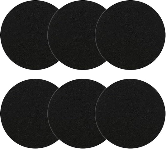 Kitchen Compost Bin Charcoal Filter 7.25 Inch Diameter Extra Thicker & by iUoczi