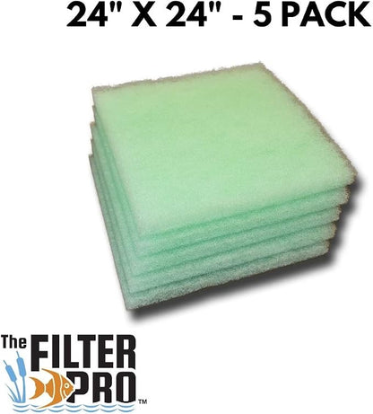 Lime Green Fine Filter Media, 5 Pack, Ponds or Water Gardens, Made in USA - Image 2