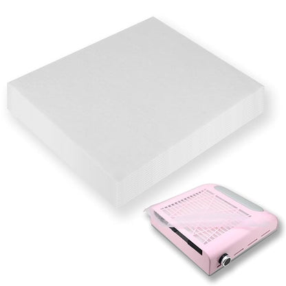 300 Sheets Nail Dust Collector Filter Paper: Disposable Dust Vacuum Filter by Rolokit
