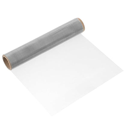 uxcell 120 Mesh 39" x 10" Woven Wire Mesh, 316 Stainless Steel Air Vent Filter by uxcell