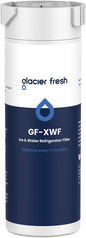 GLACIER FRESH XWF Replacement For GE XWF Refrigerator Water Filter Pack of 1 by GLACIERFRESH
