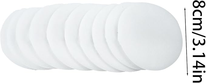 10 Pieces Filter Face Accessories Filter Parts 8 Centimeter Diameter Round - Image 4