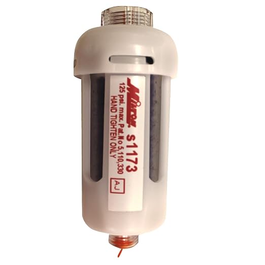 Milton 1173BK Mini Disposable Air Line Desiccant Filter by Milton