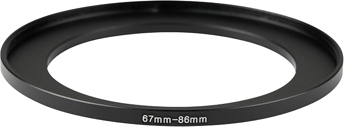 67-86mm Metal Step-Up/Down Ring Adapter Compatible - Image 3