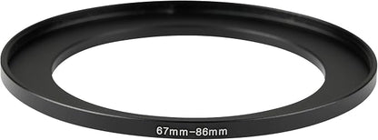 67-86mm Metal Step-Up/Down Ring Adapter Compatible - Image 3