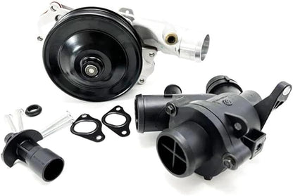 Complete Water Pump Kit with Thermostat Bolts Gaskets - Image 5
