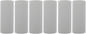 Tier1 10 Micron 10 Inch x 4.5 Inch | 6-Pack Spun Wound Polypropylene Whole by Tier1