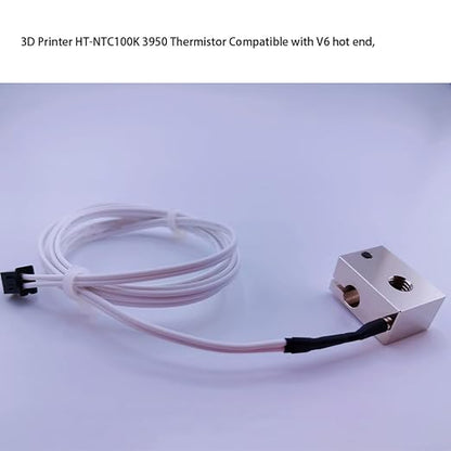 3Pcs 3D Printer HT-NTC100K Thermistor, Ender 3 Thermistor Upgrade NTC 100K 3950 - Image 7