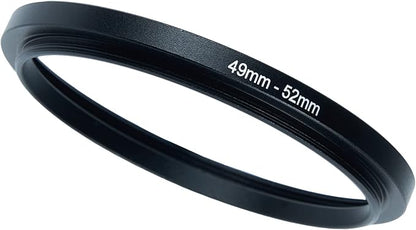 49mm to 52mm Step-Up Ring Filter Adapter by BETUYESS