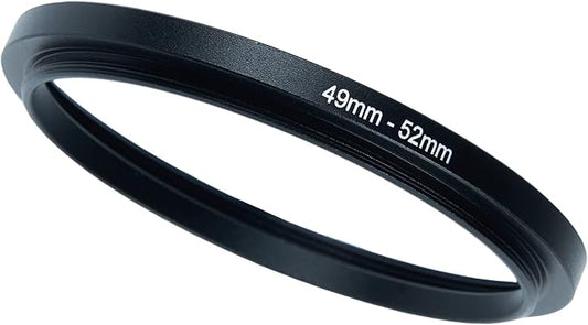 49mm to 52mm Step-Up Ring Filter Adapter by BETUYESS