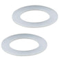 2PCS Kitchen Sink Filter Sealing Ring, Drain Pipe Flat Silicone Gasket by Unknown