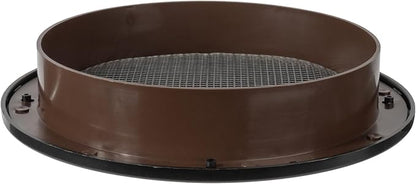 Black 6" Inch Round Ventilation Grille - Image 6