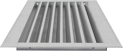 Repa Market 20" x 8" Inch Galvanized Steel Black Soffit Air Vent Cover - Image 6
