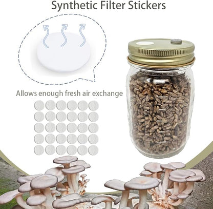 100PCS Self Healing Injection Ports and 120PCS Synthetic Filter Stickers - Image 6