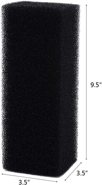 ALEGI Bio Sponge Filter Foam Cut to Fit Media 9.5"x3.5"x3.5", Replacement - Image 2