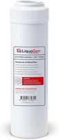 LiquaGen Activated Alumina + Carbon + KDF-55 Replacement Water Filter Cartridge by LiquaGen