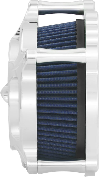 HDBUBALUS Motorcycle Air Filter Air Cleaner Intake System Cleaner Fit - Image 8