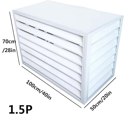 Outdoor air conditioning fence, outdoor air conditioning hidden protective cover - Image 2