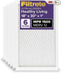 Filtrete 18x30x1 AC Furnace Air Filter, MERV 12, MPR 1500, CERTIFIED asthma & by Filtrete