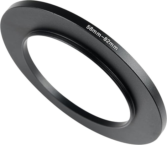 58-82mm Metal Step-Up/Down Ring Adapter Compatible by Unknown