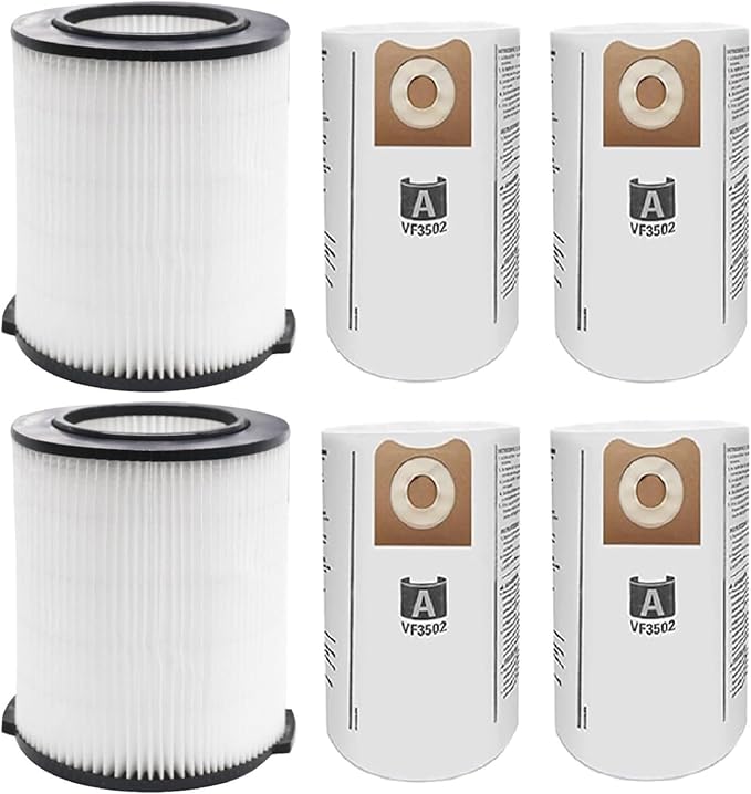 2 Pack Replacement VF4000 Filter by GIBTOOL