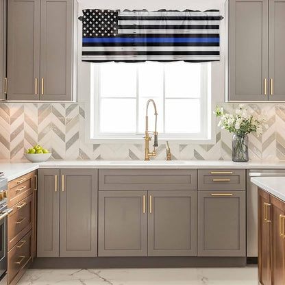 American Flag Valances for Windows, 1 Panel - Image 4