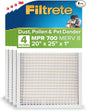 Filtrete 20x25x1 AC Furnace Air Filter, MERV 8, MPR 700, Tough on Pollen by Filtrete