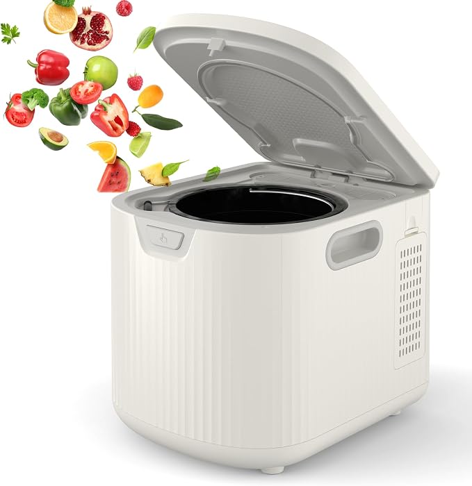 2.5L Electric Composter Countertop, 3 Modes Kitchen Smart Compost Bin by Senfot