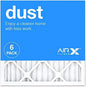 AIRx 6-Pack Premium DUST Series MERV 8 Pleated Air Filter by AIRXFILTERSWICKEDCLEANAIR