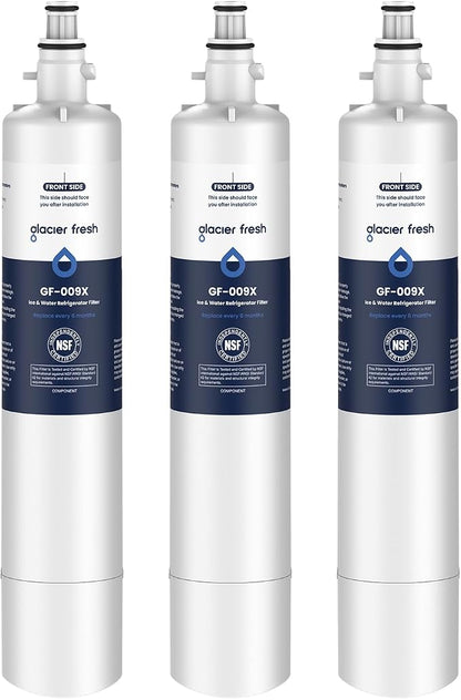 GLACIER FRESH Replacement for RPWFE, RPWF Refrigerator Water Filter, Compatible by GLACIERFRESH