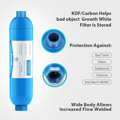 BELVITA RV Inline Water Filter, Dedicated - Image 4